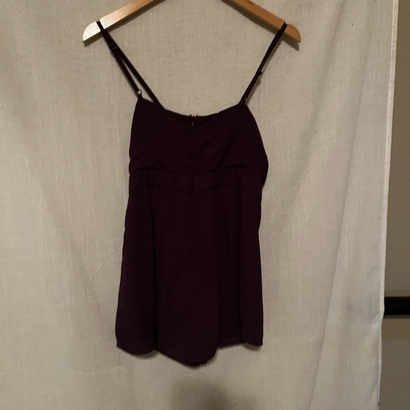 Honey Punch Spaghetti Strap Halter Romper Size M - Picture 3 of 6